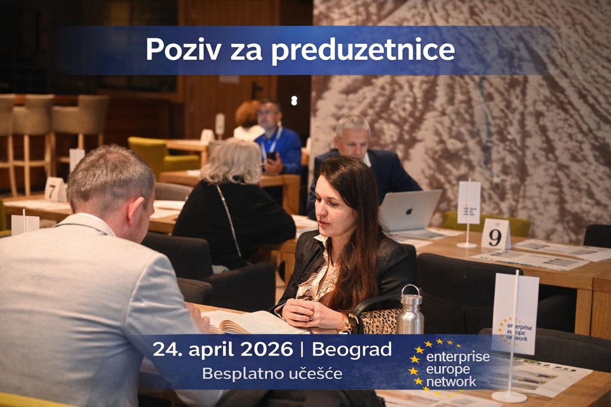 Ilustracija međunarodnog B2B susreta preduzetnica u Beogradu